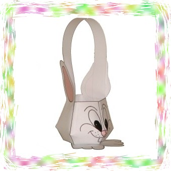 Free Printable Easter Bunny Basket
