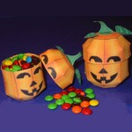 Halloween Pumpkin Modelo Ppaer