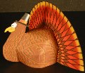 Free paper model turkey for Thanksgiving