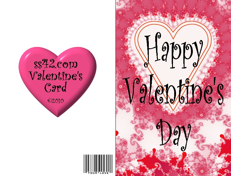 Free Valentine S Day Pop Up Card