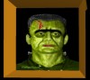 Frankenstein head in a box illusion