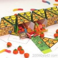 Spider Web Pie Free Paper Craft