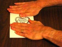 Hold Closed till Dry - Part Two Free Printable Valentines Card Instructions